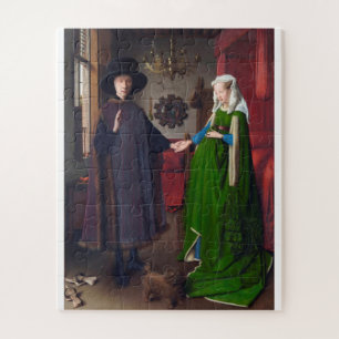 Jan Van Eyck - Giovanni Arnolfini und seine Braut Puzzle