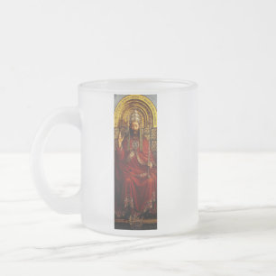 Jan van Eyck Gott der Vater auf dem Thron Fine Art Mattglastasse