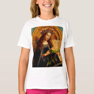 Jan van Eyck - Jungfrau Maria Fine Art Sammlung T-Shirt