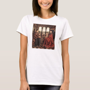 Jan van Eyck - Madonna und Kanzler Nicholas Rol T-Shirt