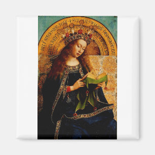 Jan van Eyck - Sammlung feiner Kunst der Jungfrau Magnet