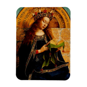 Jan van Eyck - Sammlung feiner Kunst der Jungfrau Magnet