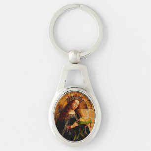 Jan van Eyck - Sammlung feiner Kunst der Jungfrau Schlüsselanhänger