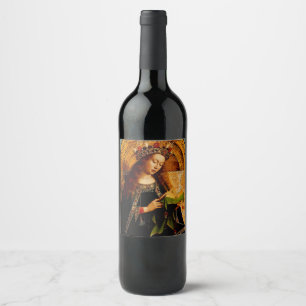 Jan van Eyck - Sammlung feiner Kunst der Jungfrau  Weinetikett