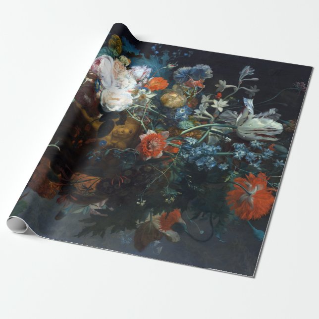 Jan van Huysum Still Life mit Blume und Obst Geschenkpapier (Ungerollt)