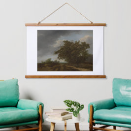 Jan Vermeer, Landschaft am Rande der Dünen Wandteppich Mit Holzrahmen