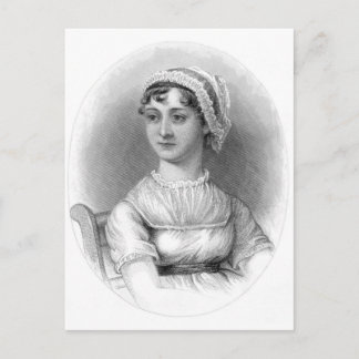 Jane Austen (1775-1817) Postkarte