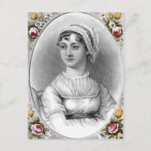 Jane Austen (1775-1817) Postkarte