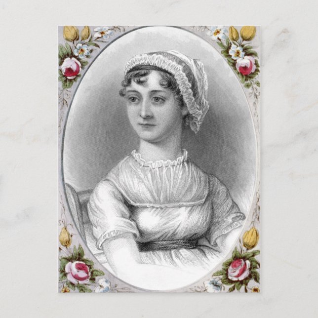 Jane Austen (1775-1817) Postkarte (Vorderseite)