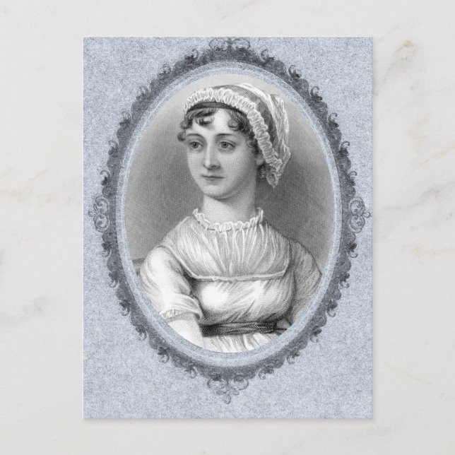 Jane Austen (1775-1817) Postkarte (Vorderseite)