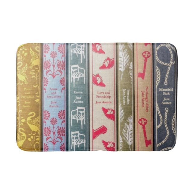 Jane Austen Badematte (Vorderseite)