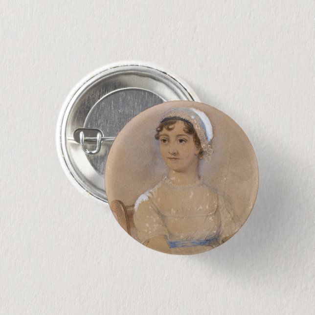 Jane Austen | Button (Vorne & Hinten)