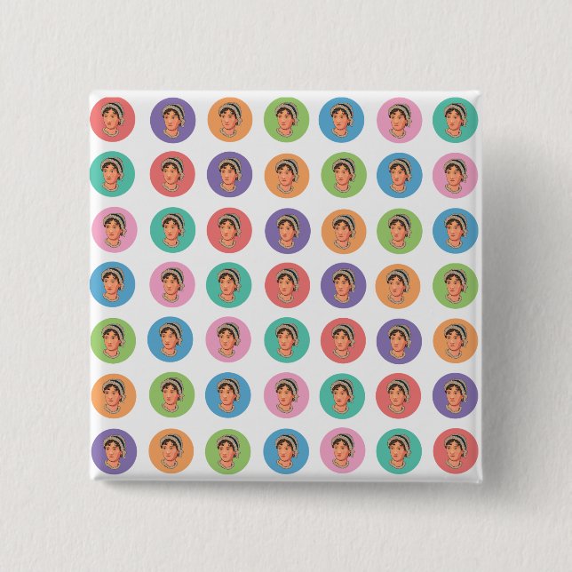 Jane Austen Colors Button (Vorderseite)
