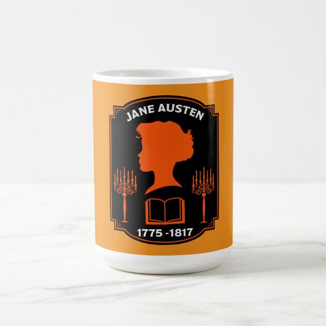 Jane Austen English Novelist Kaffeetasse (Mittel)