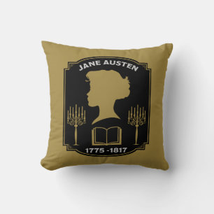 Jane Austen English Novelist Kissen