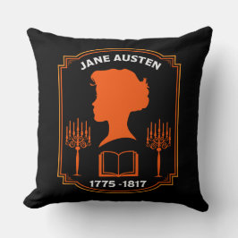 Jane Austen English Novelist Kissen
