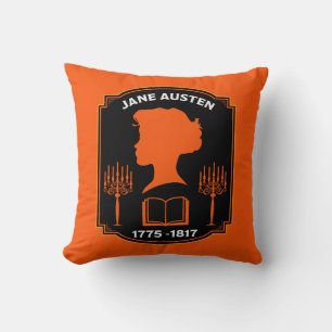 Jane Austen English Novelist Kissen