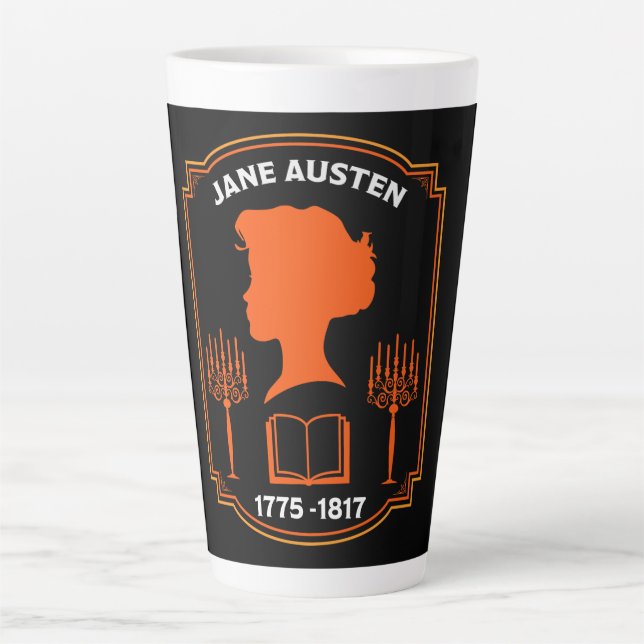Jane Austen English Novelist Milchtasse (Vorderseite)