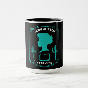 Jane Austen English Novelist Tasse