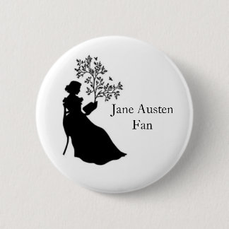 Jane Austen Fan Button