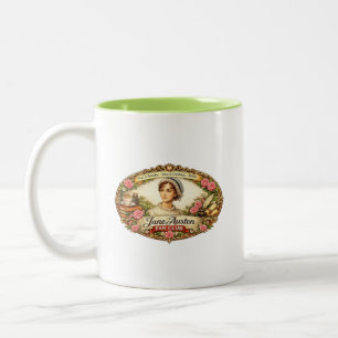 Jane-Austen-Fanclub Zweifarbige Tasse