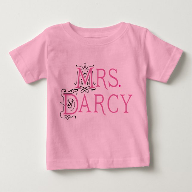 Jane Austen-Frau Darcy Gift Baby T-shirt (Vorderseite)