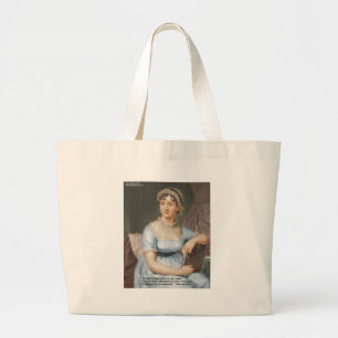 Jane Austen Freundschaft/Liebe/Balm Liebe Zitat Ge Jumbo Stoffbeutel