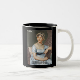 Jane Austen Freundschaft/Liebe/Balm Liebe Zitat Ge Zweifarbige Tasse