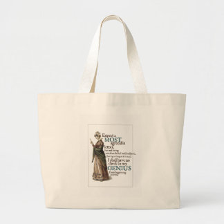 Jane Austen-Genie-Tasche Jumbo Stoffbeutel