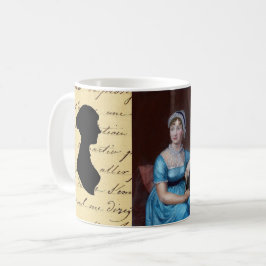 Jane Austen, Geschenk für Buchliebhaber Kaffeetasse