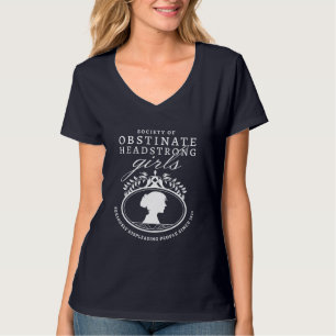 Jane-Austen-Gesellschaft der eigensinnigen Mädchen T-Shirt