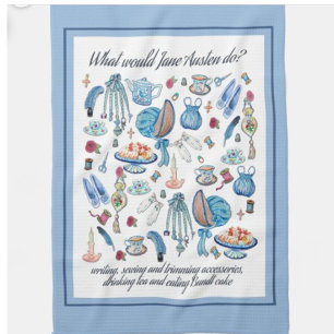 Jane Austen Handtuch