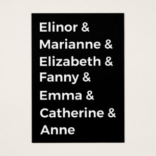 Jane Austen Heroines I
