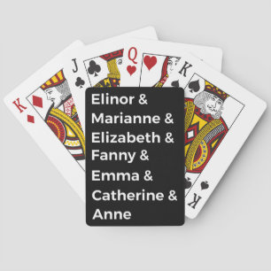 Jane Austen Heroines I Spielkarten