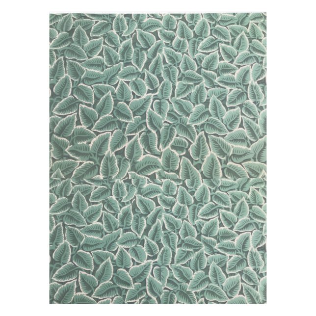 Jane Austen Home Wallpaper Tischdecke (Vorderseite)