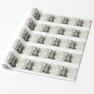 Jane Austen: Hübsche Frauen Geschenkpapier