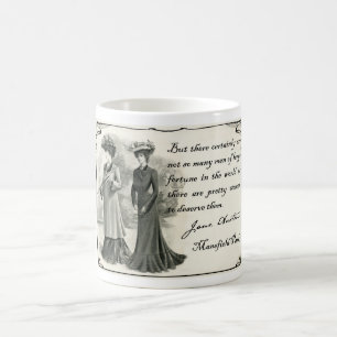 Jane Austen: Hübsche Frauen Tasse