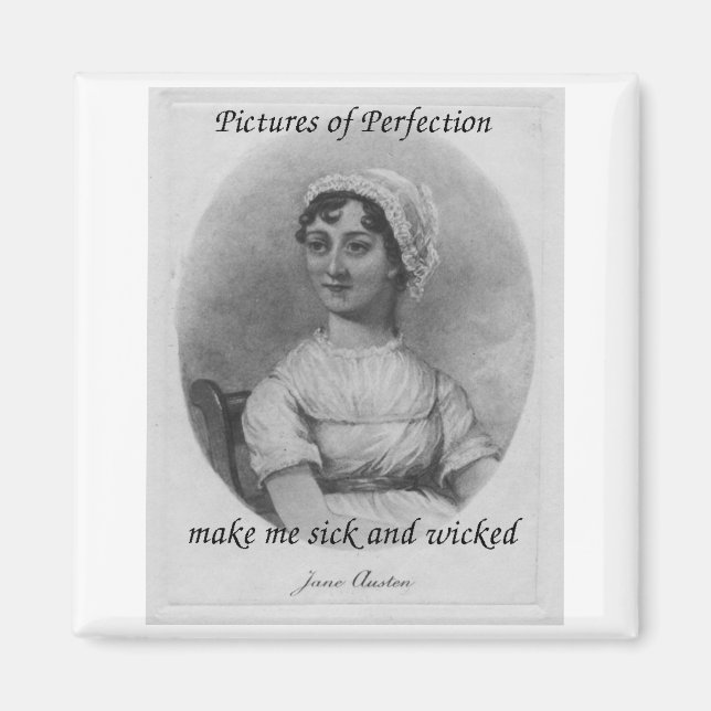 Jane Austen ist Sick und Wicked Magnet (Vorne)