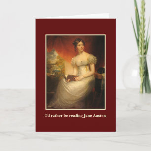 Jane Austen lesen Karte