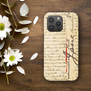 Jane Austen Letter Case-Mate iPhone 14 Pro Hülle