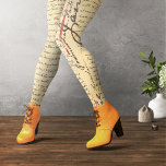 Jane Austen Letter Leggings<br><div class="desc">Dieses Vintage Design zeigt Jane Austens originelle, überarbeitete Handschrift von ihrem Brief an die Schwester Cassandra, geschrieben im April 1811, mit einem Vornamen aus ihrer Unterschrift. Ursprüngliches Design von Piotr Kowalczyk © Erster veröffentlicht: 30.01.2023.</div>