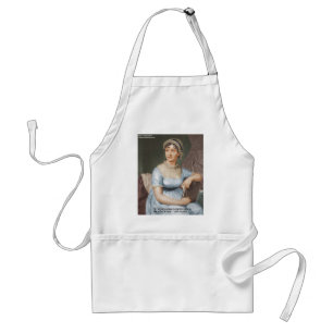 Jane Austen Liebte Dich Weniger Zitat Auf Geschenk Schürze