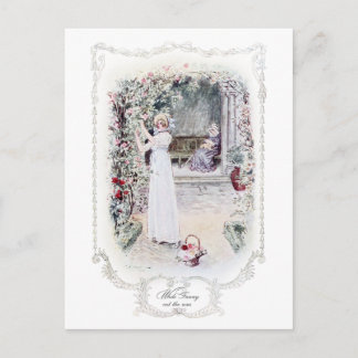 Jane Austen Mansfield Park Illustration Postcard Postkarte