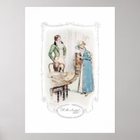 Jane Austen Mansfield Park Illustration Print