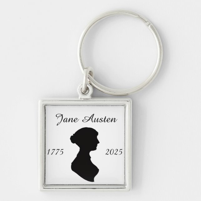 Jane Austen mit 250 Schlüsselanhänger (Vorne)