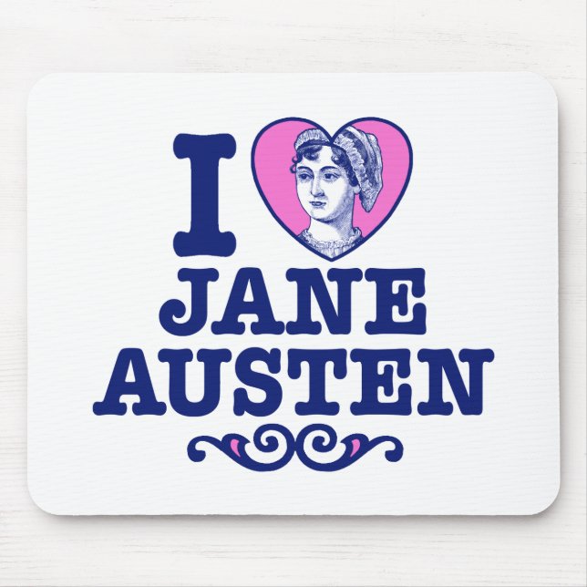 Jane Austen Mousepad (Vorne)