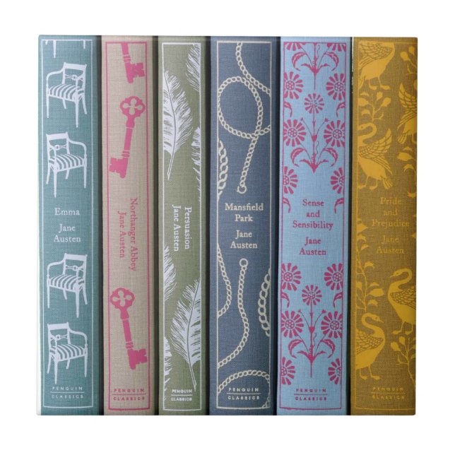 Jane Austen Novels  Fliese (Vorderseite)