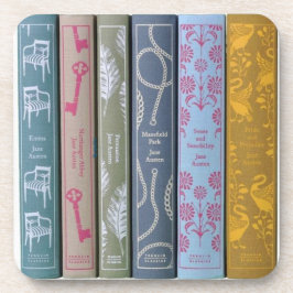 Jane Austen novels   Getränkeuntersetzer