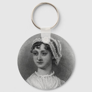 Jane Austen Portrait Schlüsselanhänger