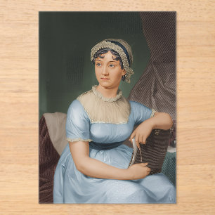 Jane-Austen-Porträt Acryleinladungen